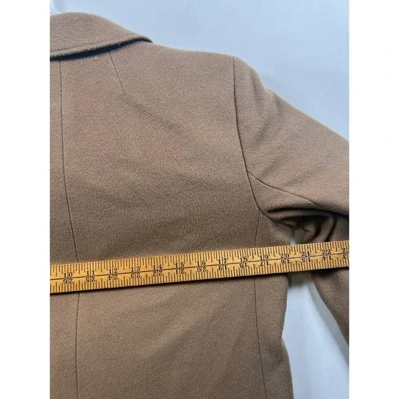 J Crew Coat Womens 8P Petite Italian Wool Cashmere - Picture 2 of 13